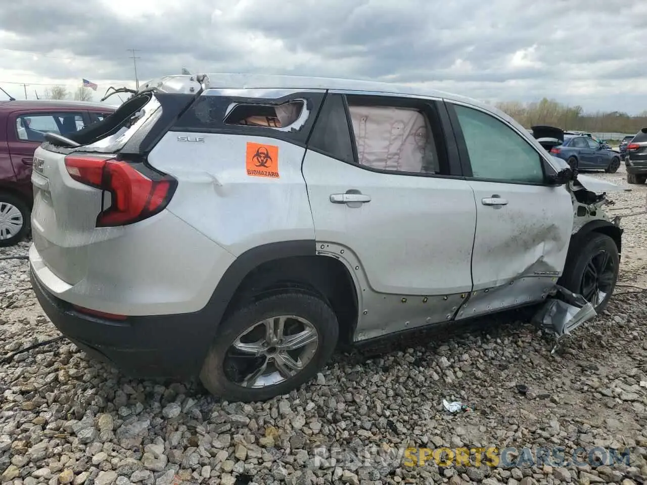 3 Photograph of a damaged car 3GKALMEV1KL159580 GMC TERRAIN 2019