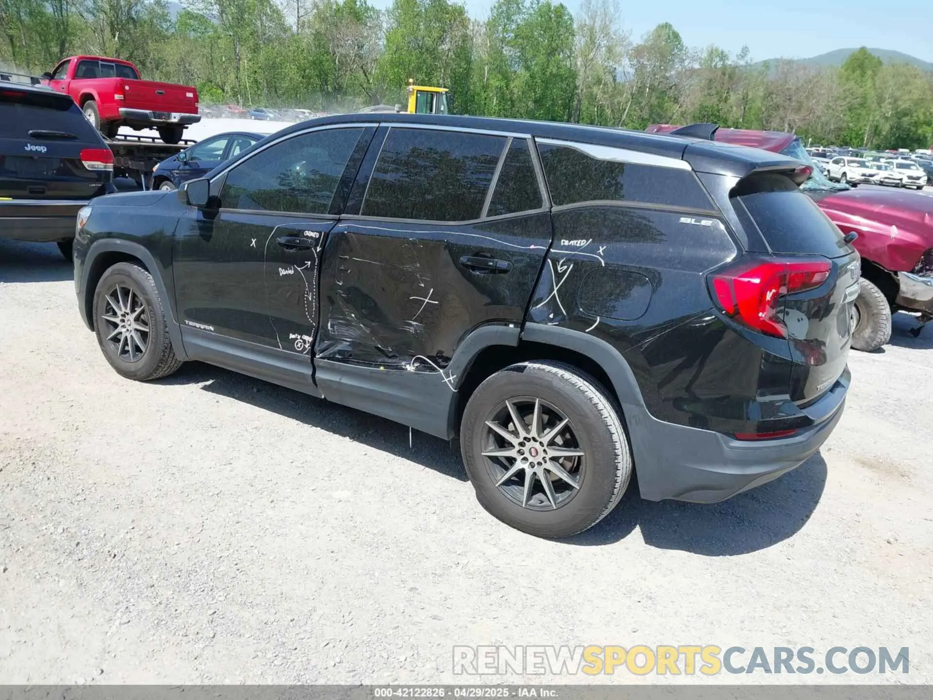 3 Photograph of a damaged car 3GKALMEV1KL166304 GMC TERRAIN 2019