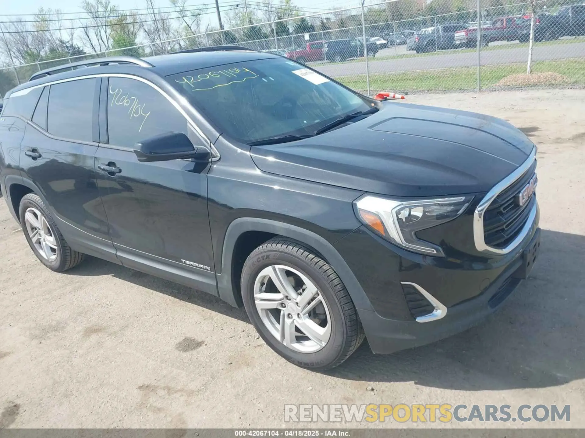 1 Photograph of a damaged car 3GKALMEV1KL222757 GMC TERRAIN 2019
