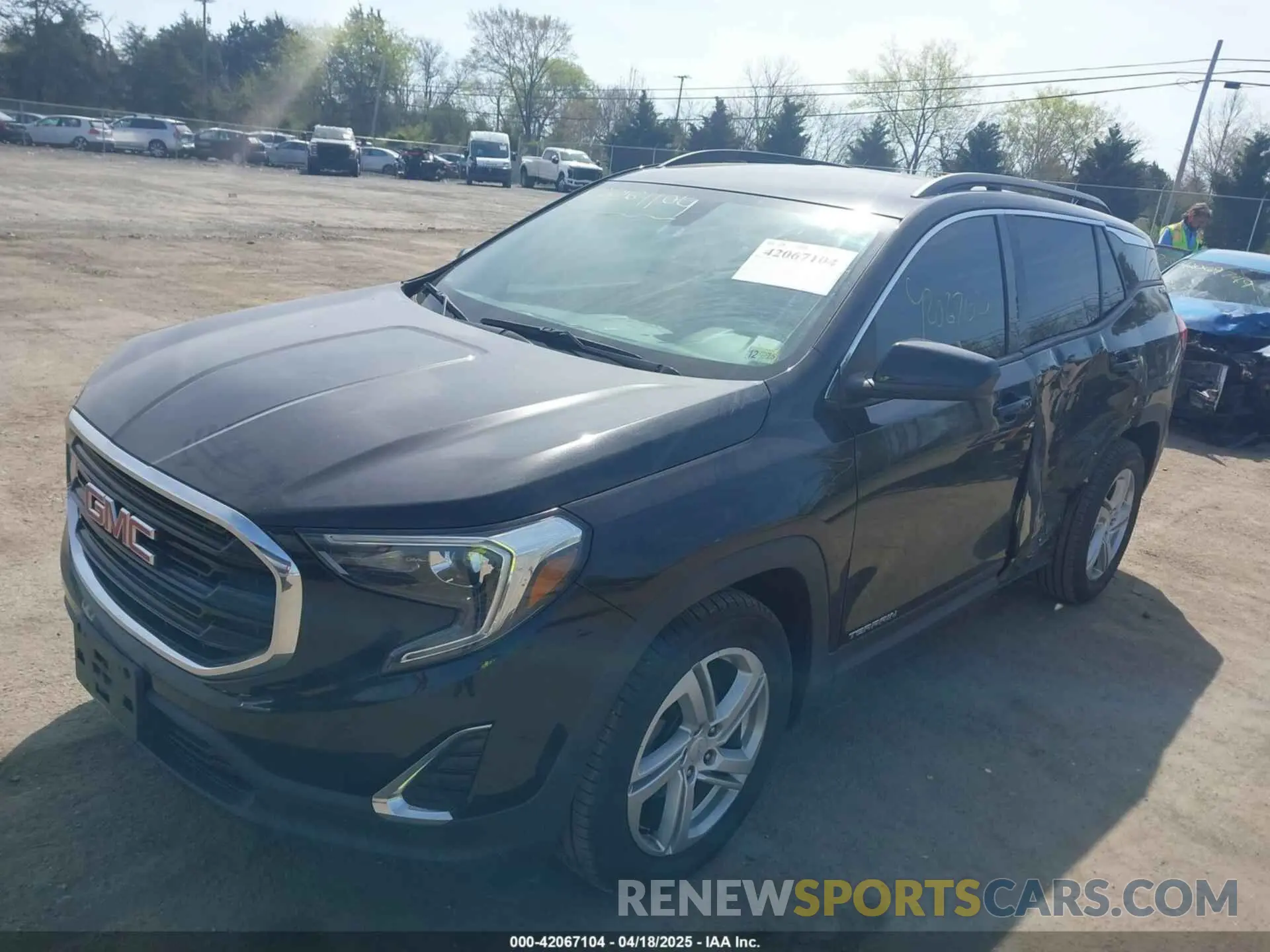 2 Photograph of a damaged car 3GKALMEV1KL222757 GMC TERRAIN 2019