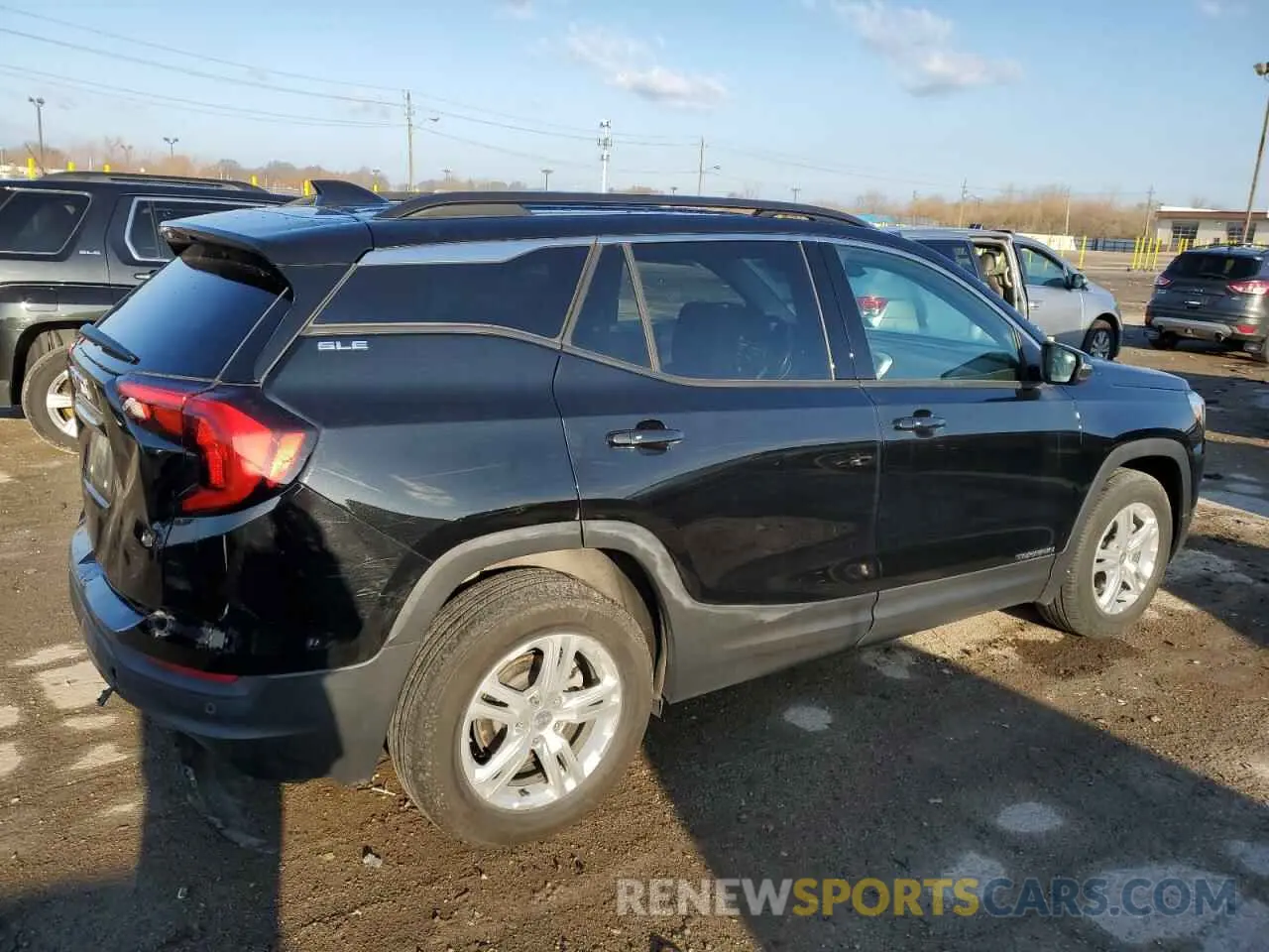3 Photograph of a damaged car 3GKALMEV1KL225593 GMC TERRAIN 2019
