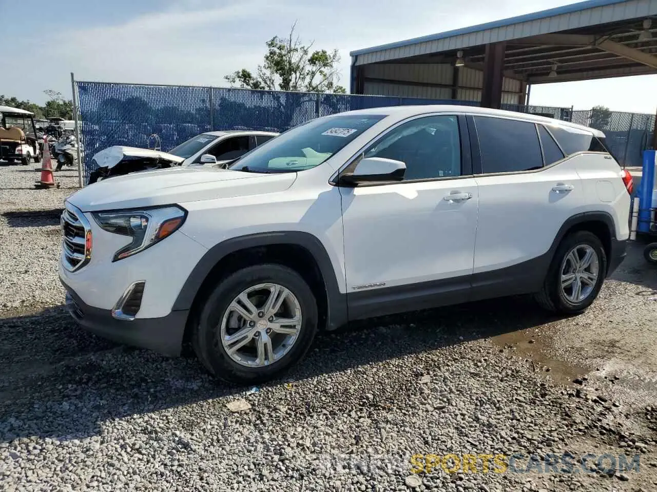 1 Photograph of a damaged car 3GKALMEV1KL229210 GMC TERRAIN 2019