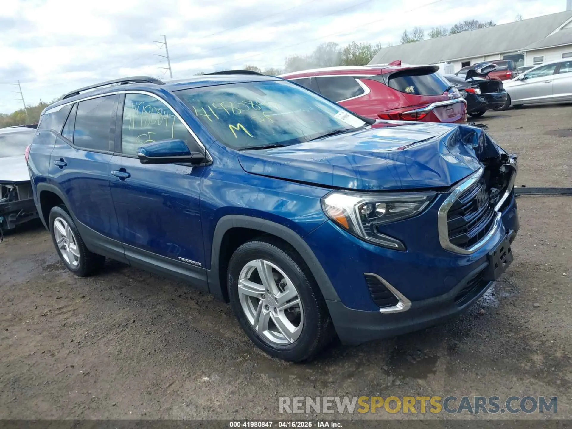 1 Photograph of a damaged car 3GKALMEV1KL243530 GMC TERRAIN 2019