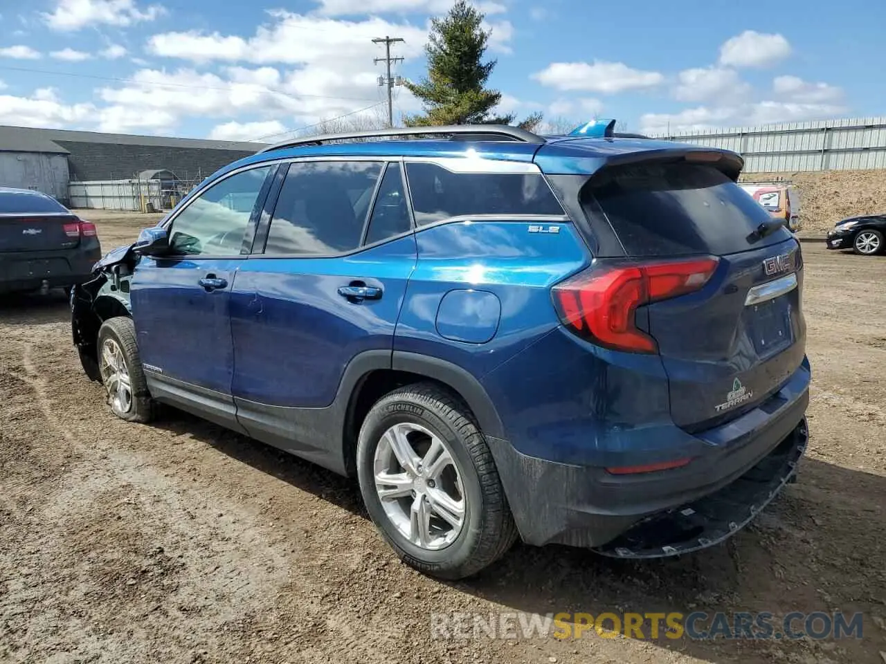 2 Photograph of a damaged car 3GKALMEV1KL345510 GMC TERRAIN 2019