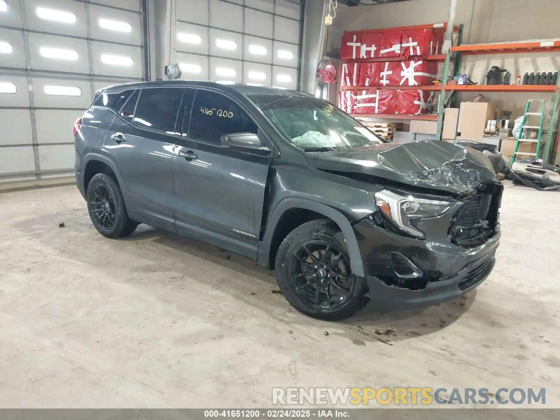 1 Photograph of a damaged car 3GKALMEV1KL349850 GMC TERRAIN 2019