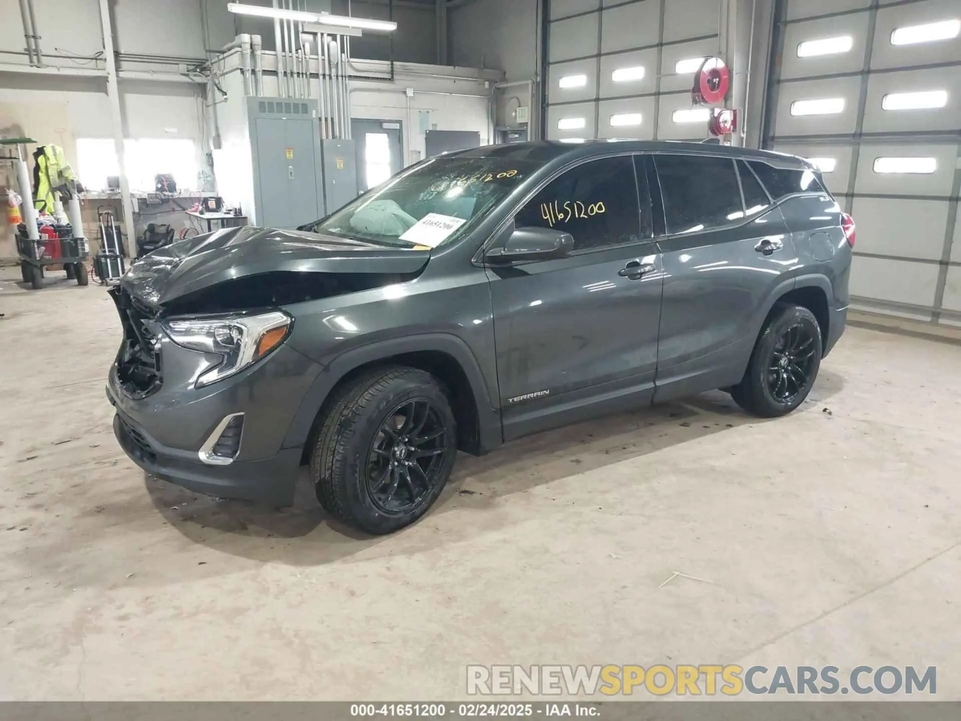 2 Photograph of a damaged car 3GKALMEV1KL349850 GMC TERRAIN 2019