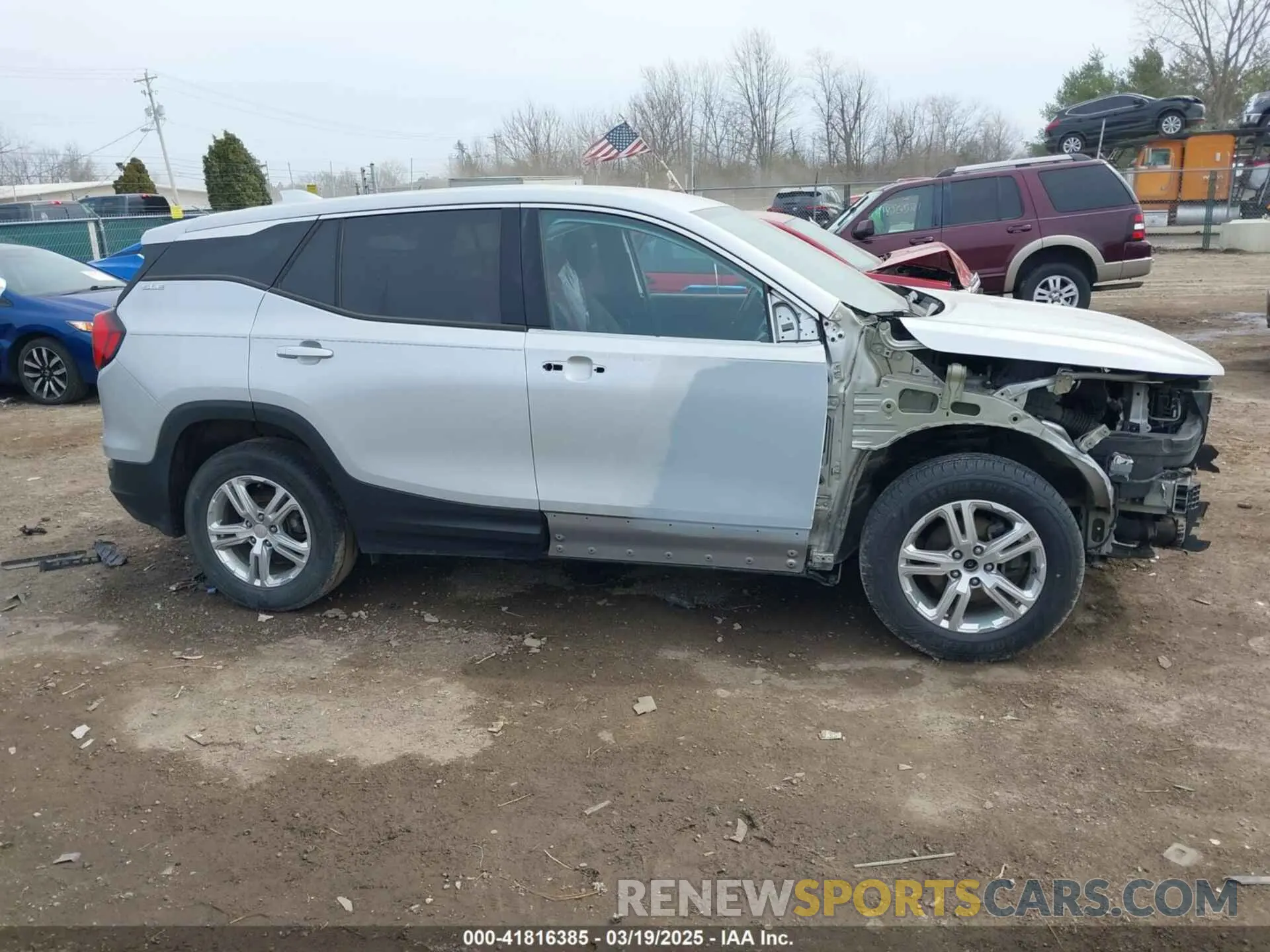 14 Photograph of a damaged car 3GKALMEV2KL110095 GMC TERRAIN 2019