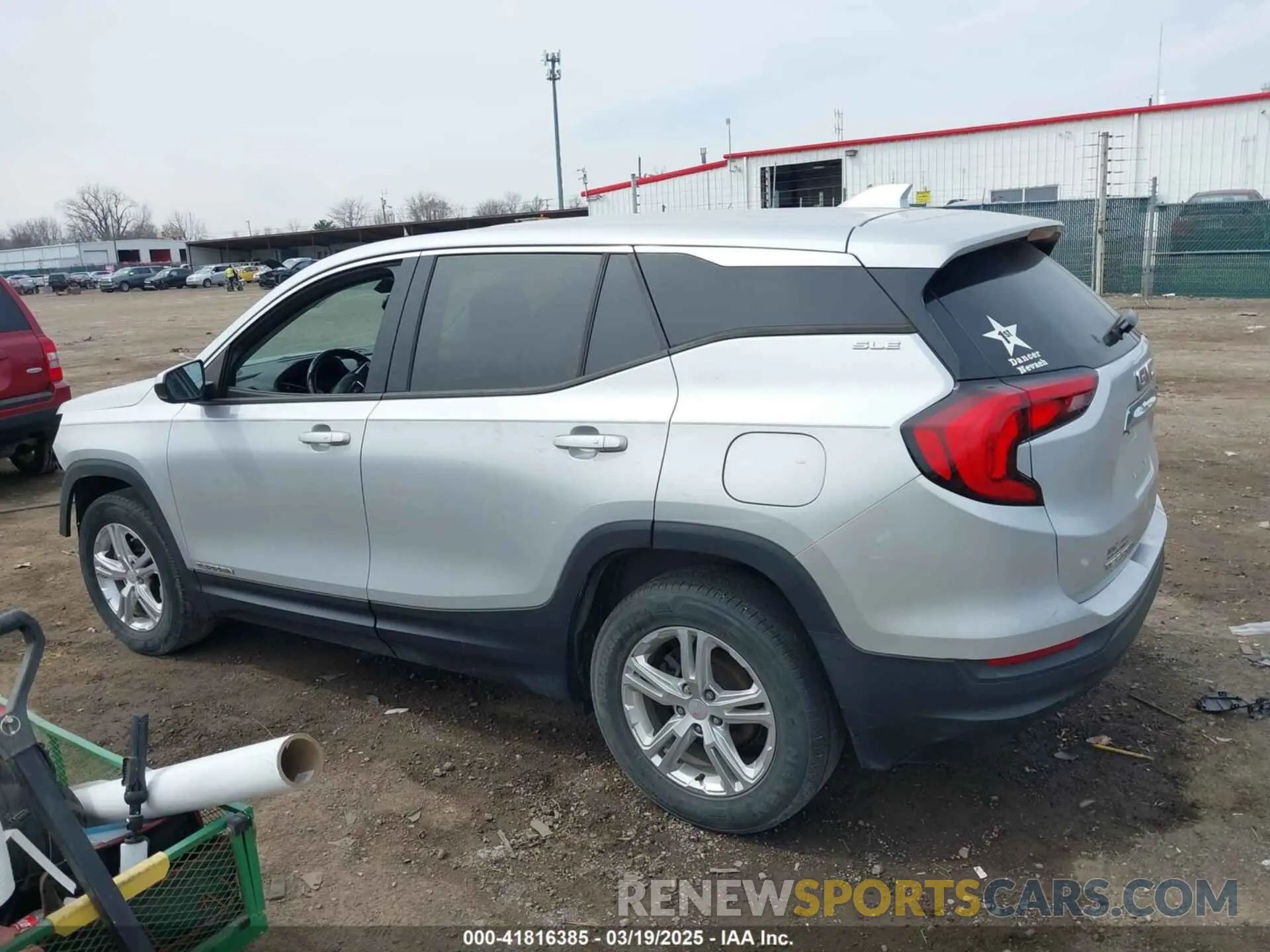 15 Photograph of a damaged car 3GKALMEV2KL110095 GMC TERRAIN 2019