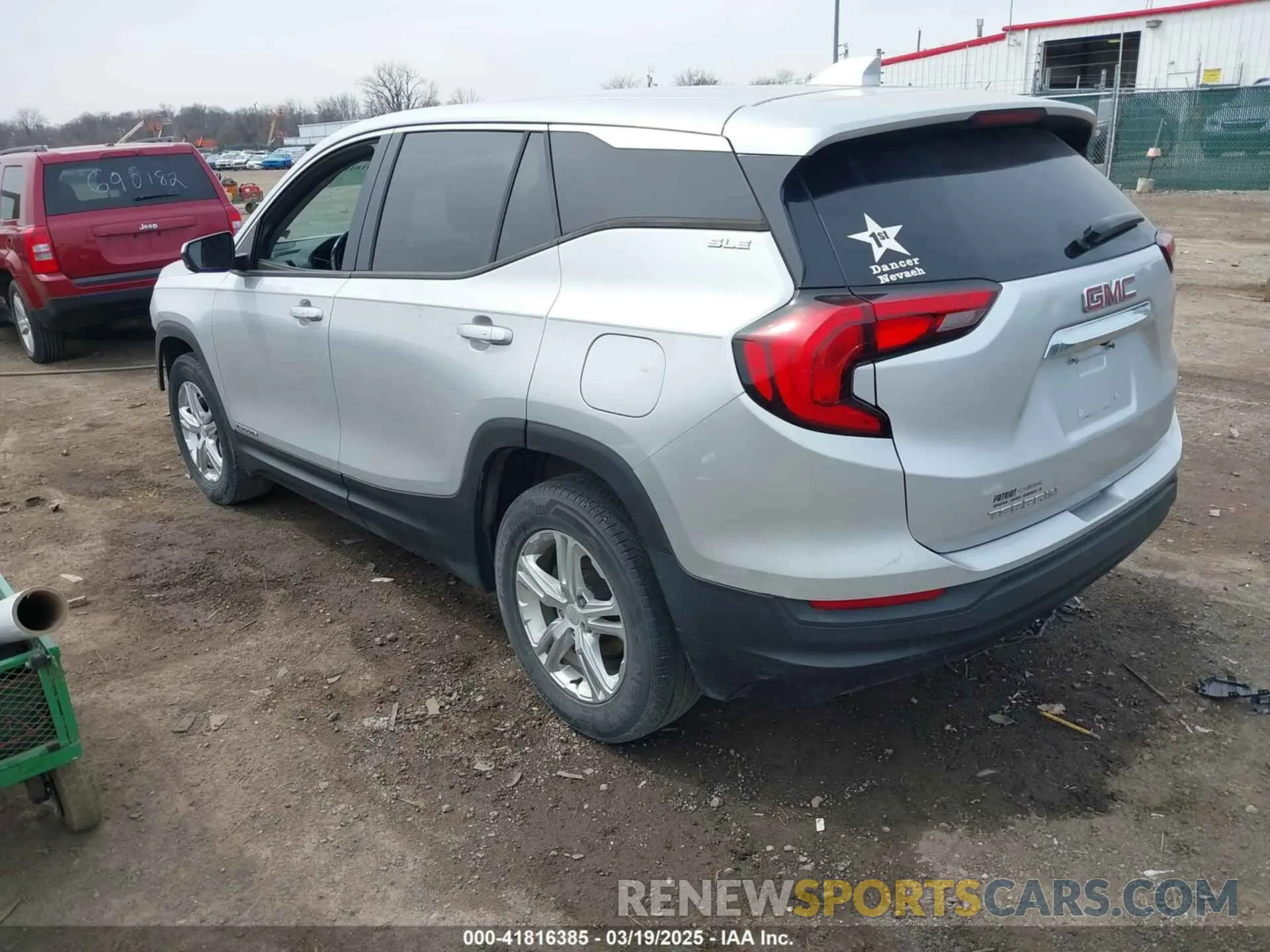 3 Photograph of a damaged car 3GKALMEV2KL110095 GMC TERRAIN 2019