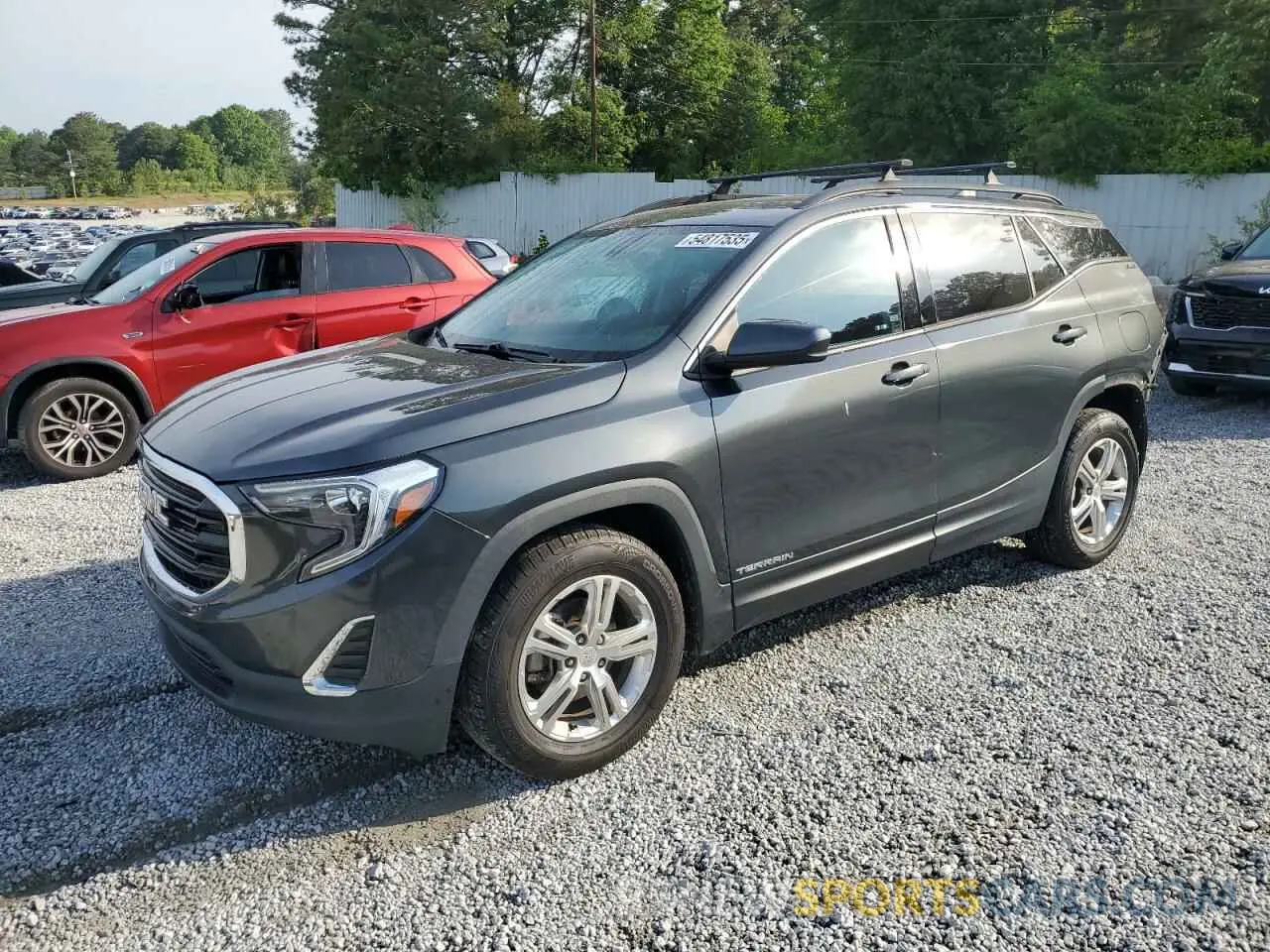 1 Photograph of a damaged car 3GKALMEV2KL136695 GMC TERRAIN 2019