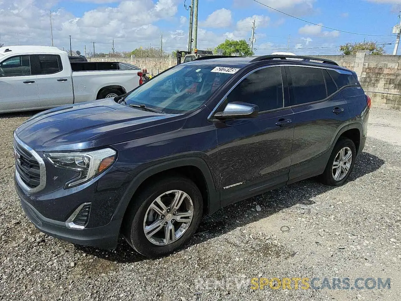 1 Photograph of a damaged car 3GKALMEV2KL162116 GMC TERRAIN 2019