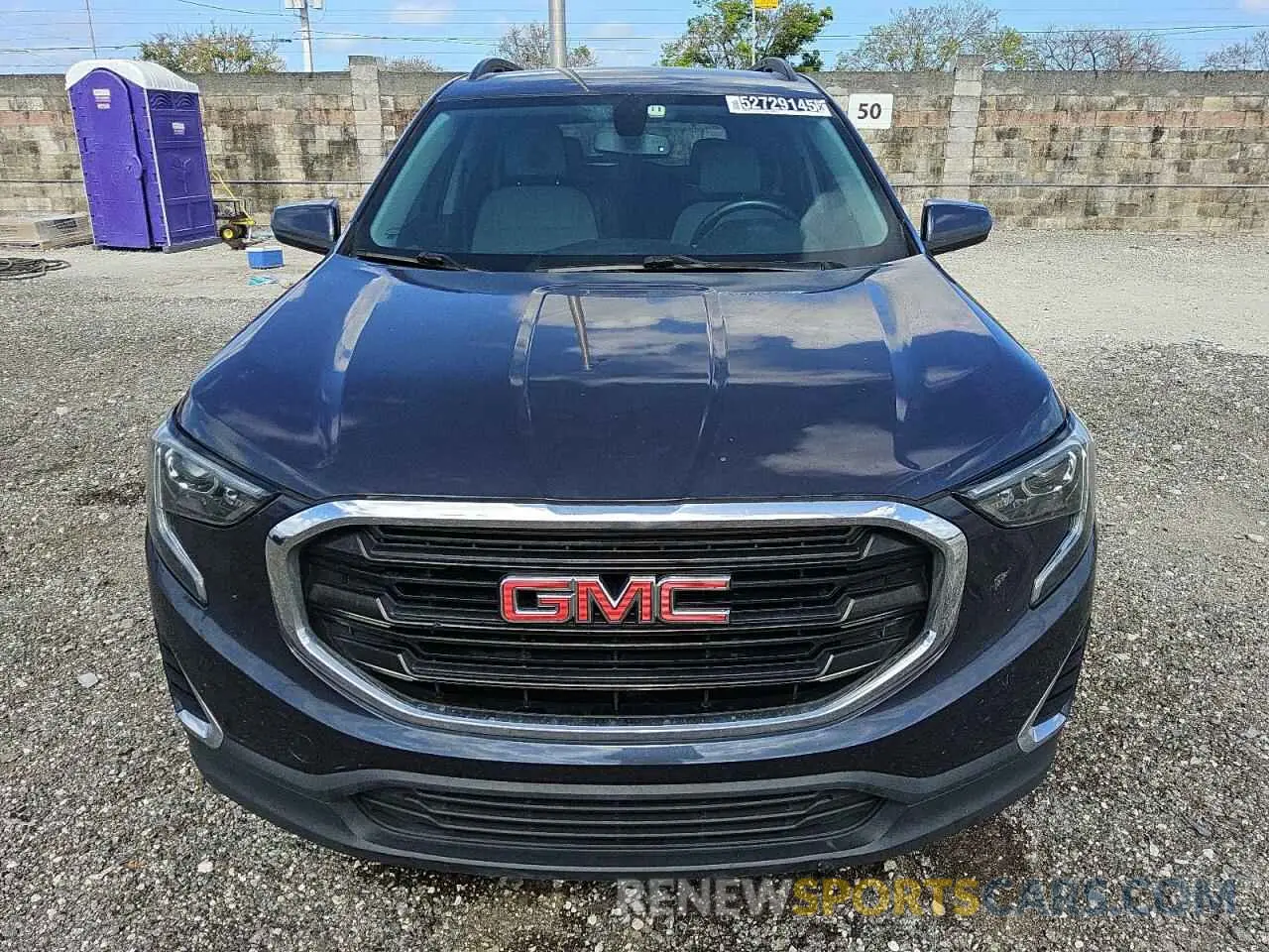 5 Photograph of a damaged car 3GKALMEV2KL162116 GMC TERRAIN 2019