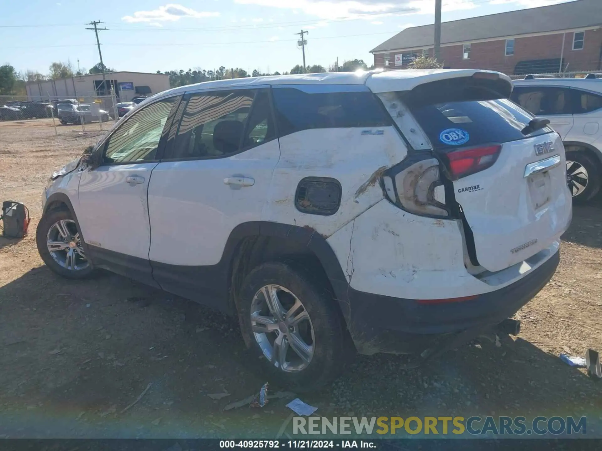 3 Photograph of a damaged car 3GKALMEV2KL174542 GMC TERRAIN 2019