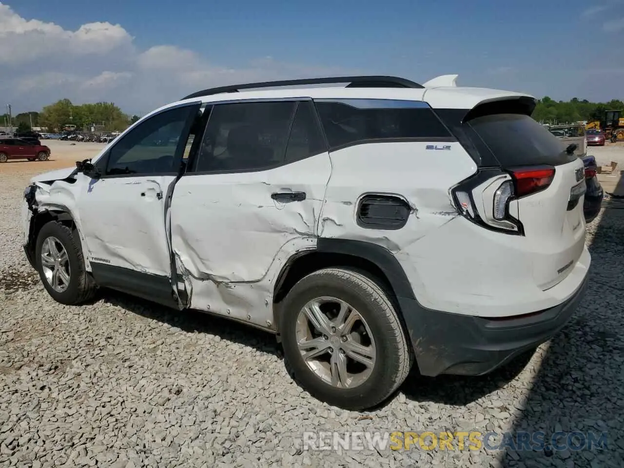 2 Photograph of a damaged car 3GKALMEV2KL208334 GMC TERRAIN 2019