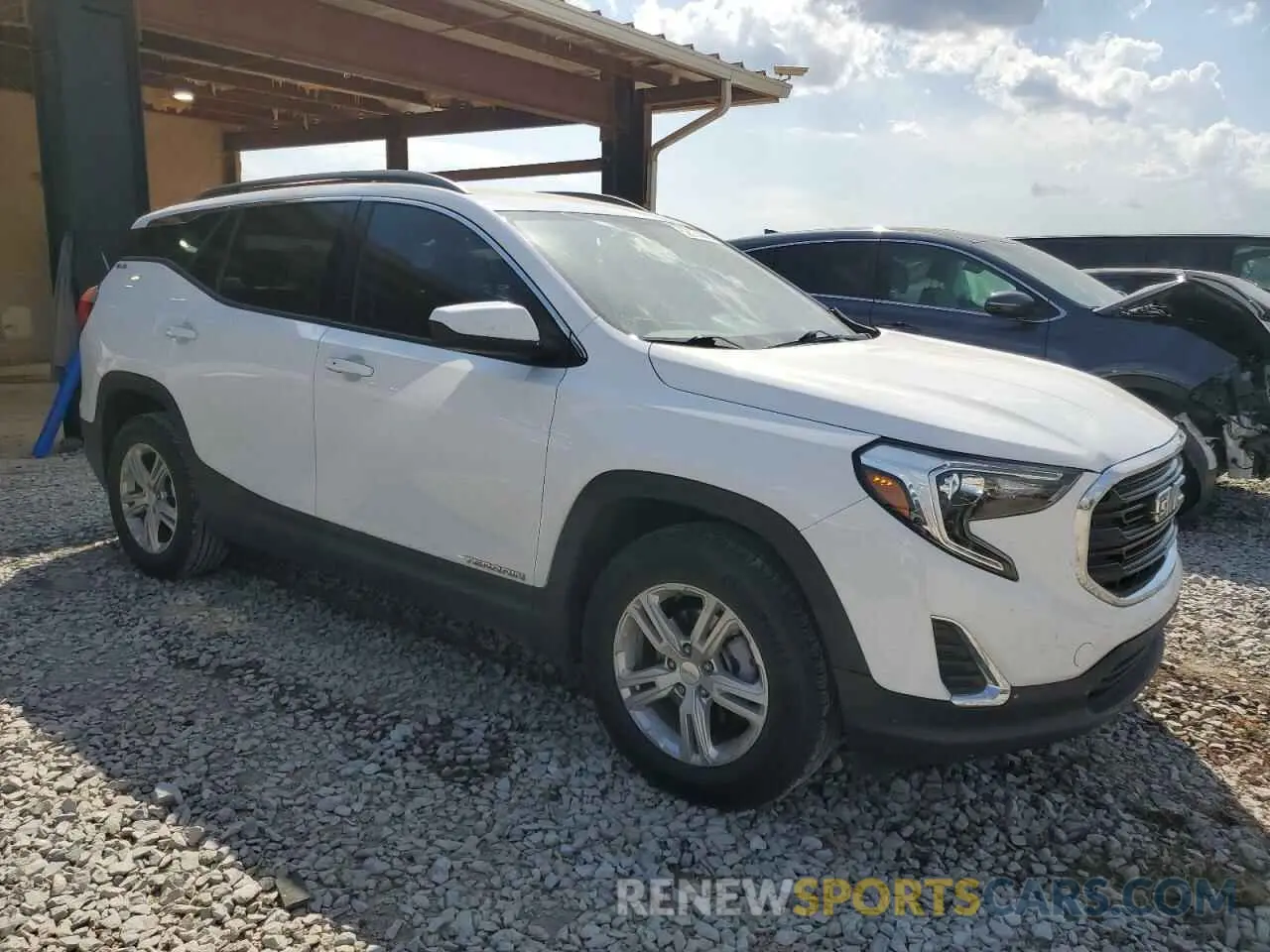 4 Photograph of a damaged car 3GKALMEV2KL208334 GMC TERRAIN 2019