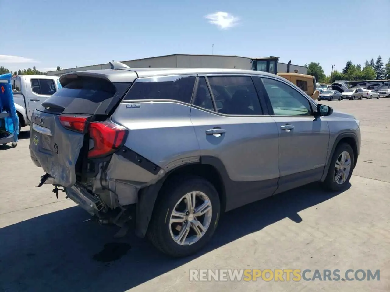 3 Photograph of a damaged car 3GKALMEV2KL249787 GMC TERRAIN 2019