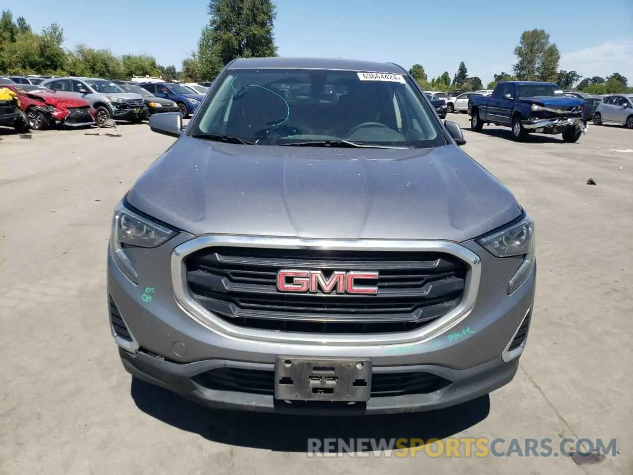 5 Photograph of a damaged car 3GKALMEV2KL249787 GMC TERRAIN 2019