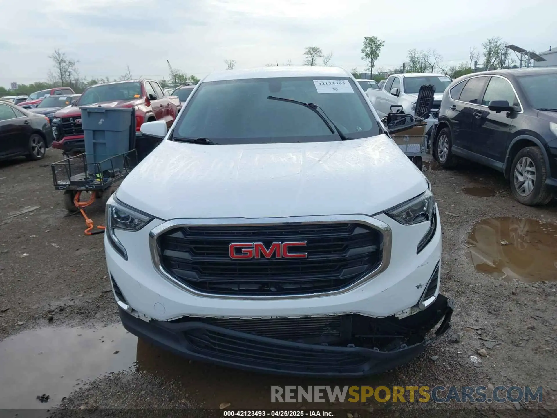 12 Photograph of a damaged car 3GKALMEV2KL332278 GMC TERRAIN 2019