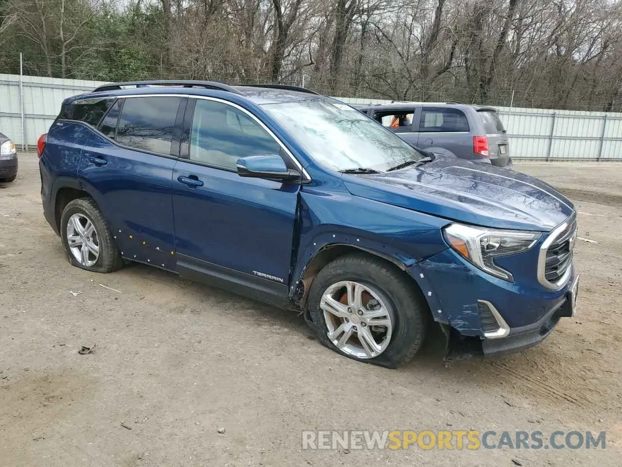 4 Photograph of a damaged car 3GKALMEV2KL353681 GMC TERRAIN 2019
