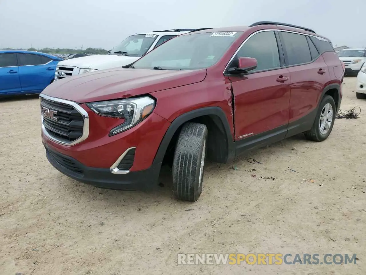 1 Photograph of a damaged car 3GKALMEV2KL367595 GMC TERRAIN 2019