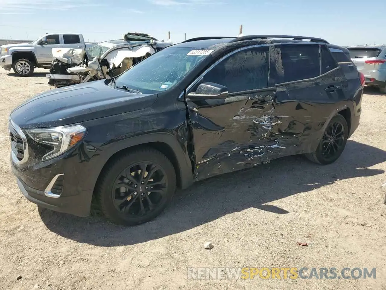 1 Photograph of a damaged car 3GKALMEV3KL332550 GMC TERRAIN 2019