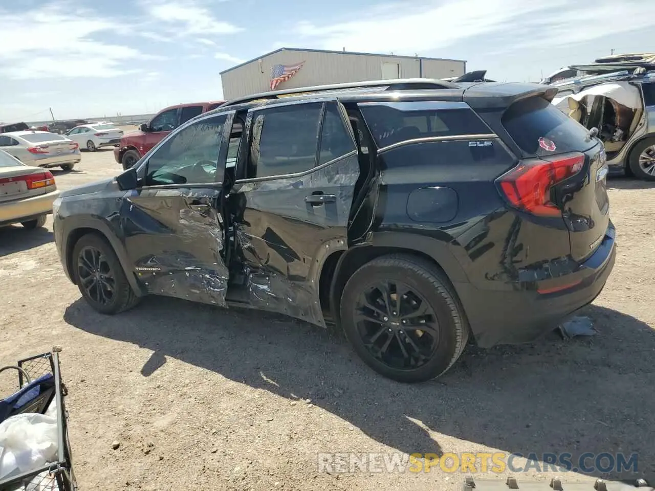 2 Photograph of a damaged car 3GKALMEV3KL332550 GMC TERRAIN 2019
