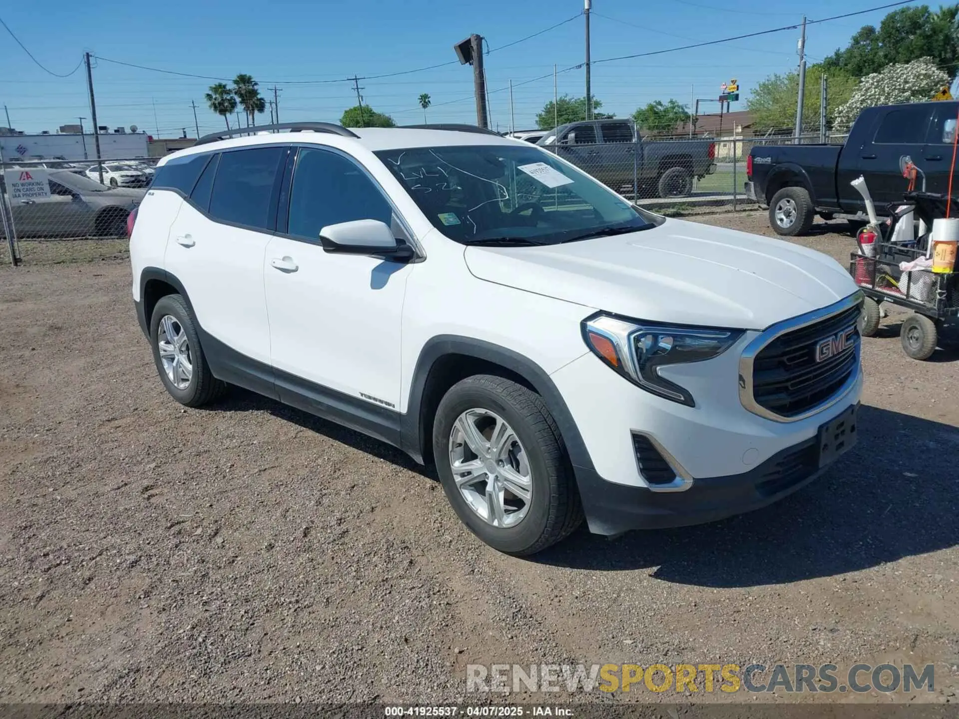 1 Photograph of a damaged car 3GKALMEV3KL389640 GMC TERRAIN 2019
