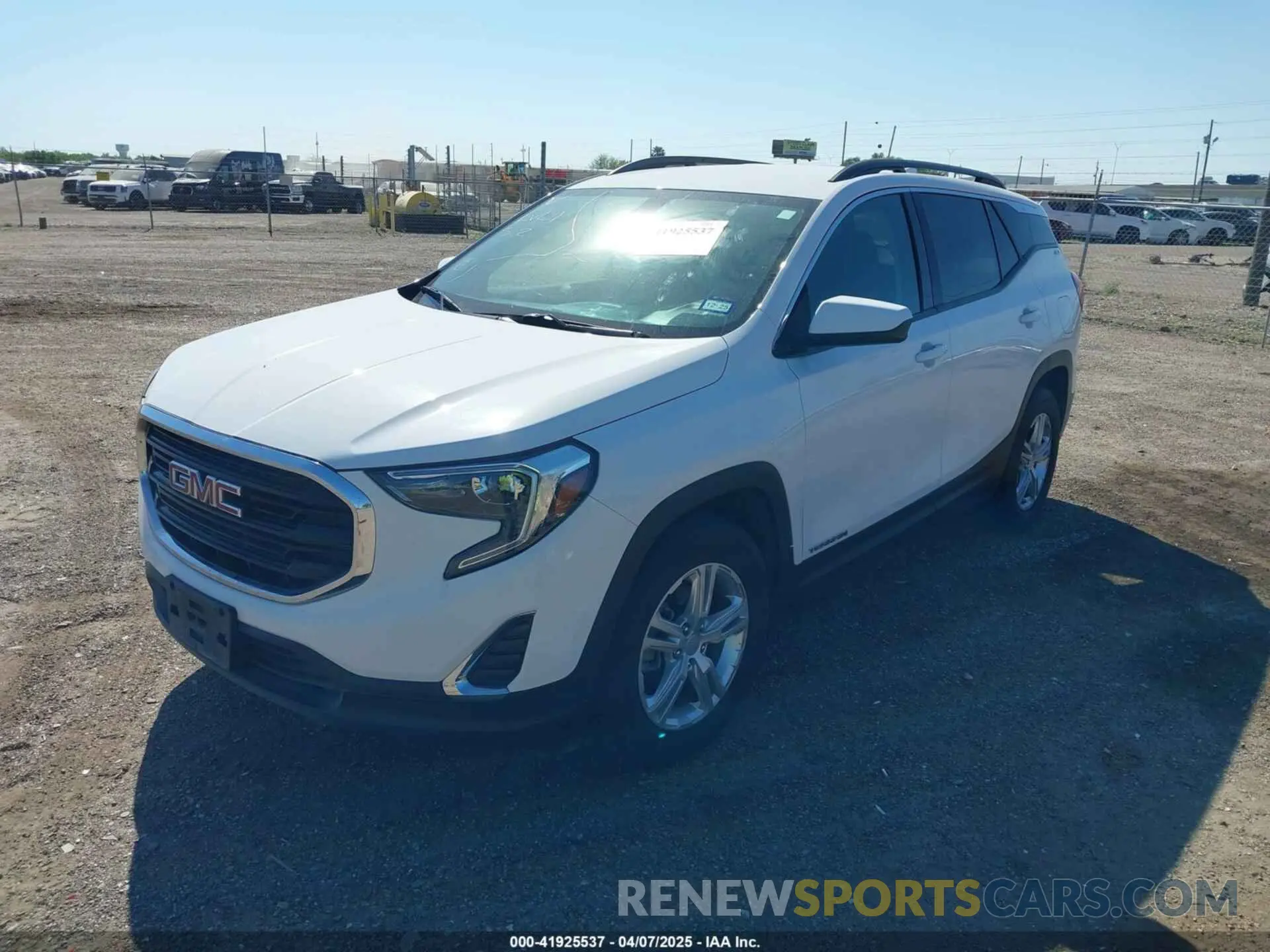 2 Photograph of a damaged car 3GKALMEV3KL389640 GMC TERRAIN 2019