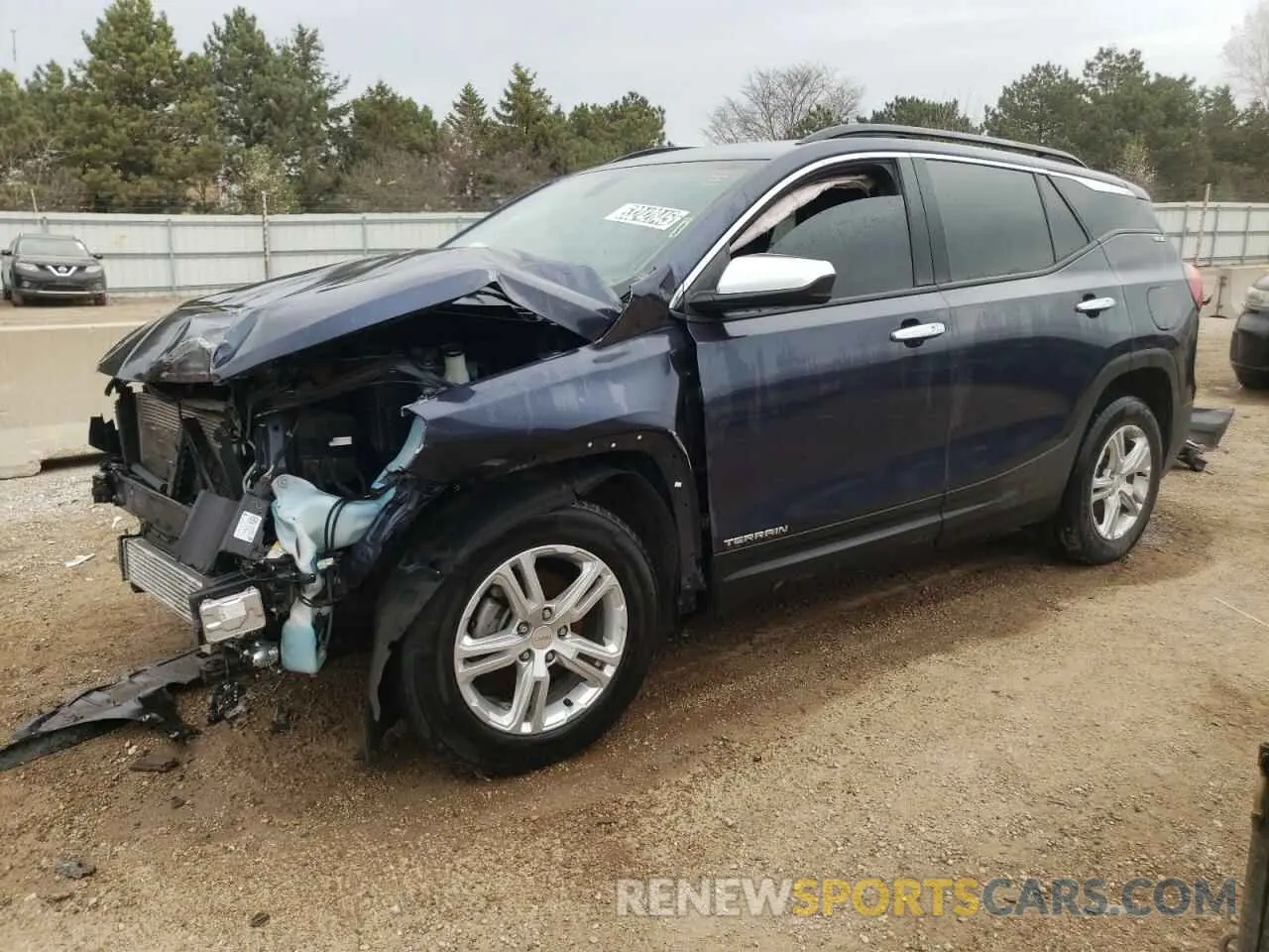 1 Photograph of a damaged car 3GKALMEV4KL101592 GMC TERRAIN 2019