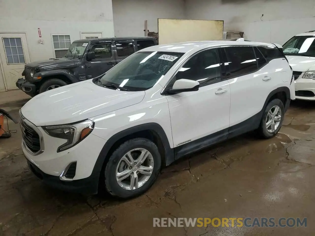 1 Photograph of a damaged car 3GKALMEV4KL163445 GMC TERRAIN 2019