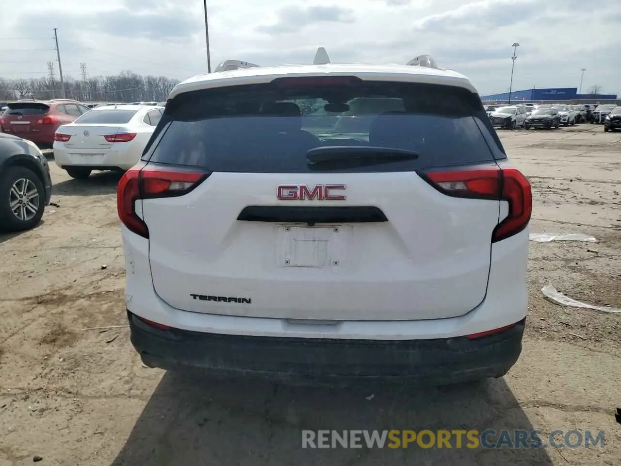 6 Photograph of a damaged car 3GKALMEV4KL334419 GMC TERRAIN 2019
