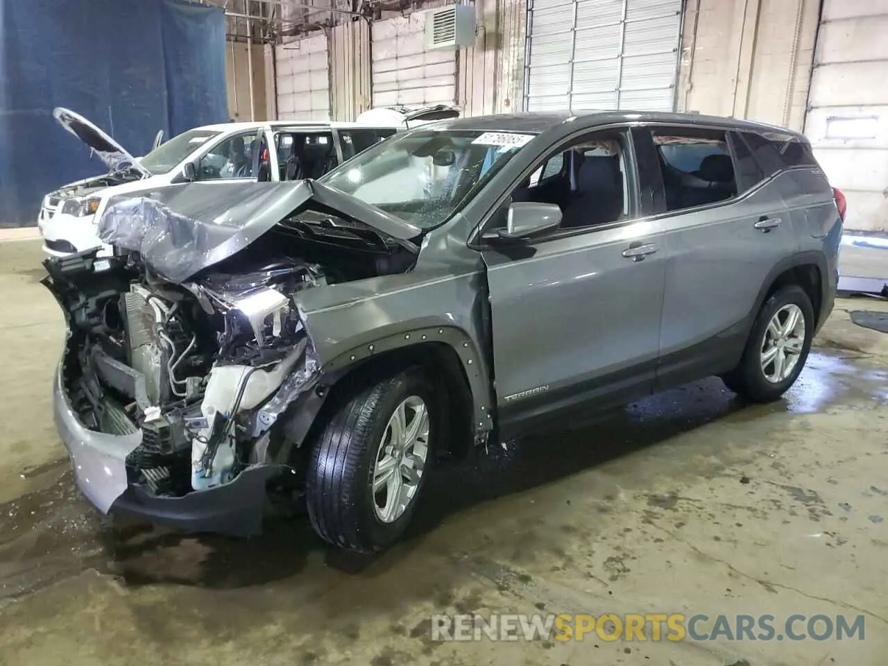 1 Photograph of a damaged car 3GKALMEV4KL353813 GMC TERRAIN 2019