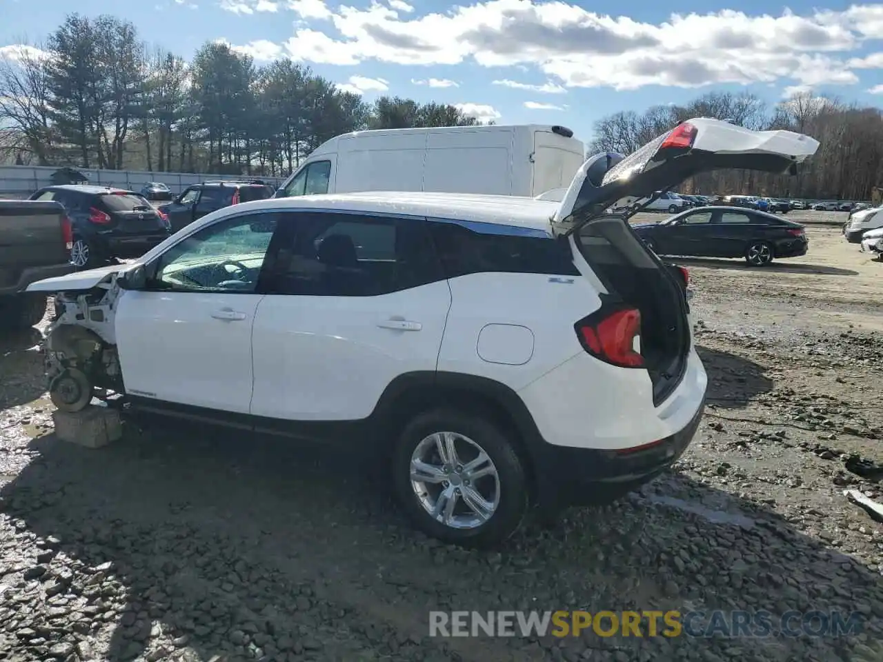 2 Photograph of a damaged car 3GKALMEV4KL373494 GMC TERRAIN 2019