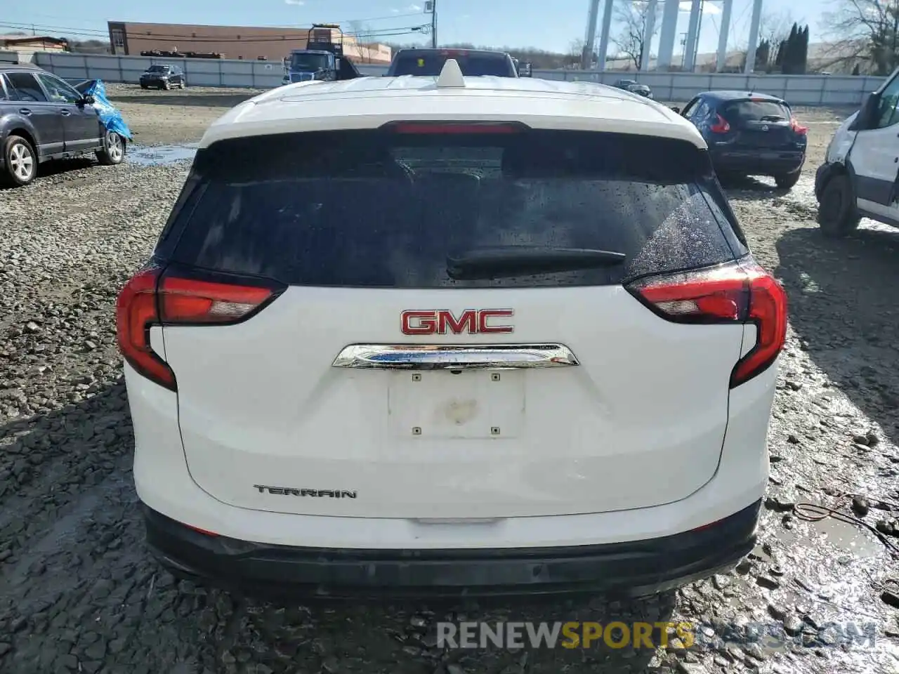 6 Photograph of a damaged car 3GKALMEV4KL373494 GMC TERRAIN 2019