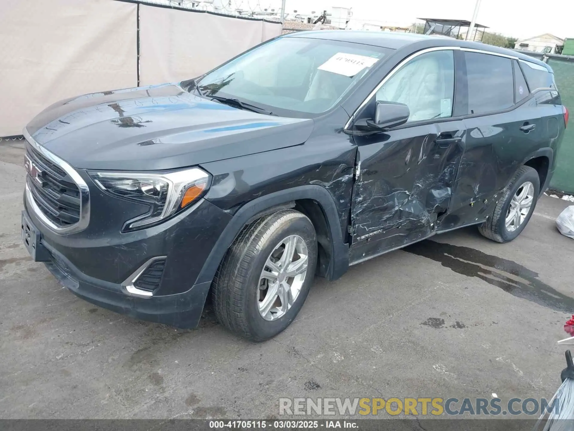 6 Photograph of a damaged car 3GKALMEV5KL108860 GMC TERRAIN 2019
