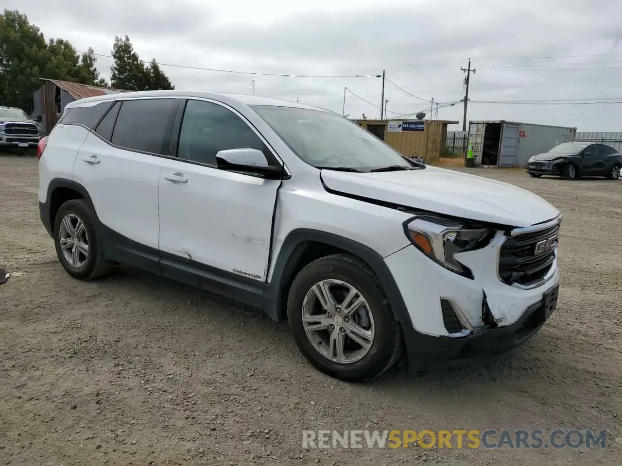 4 Photograph of a damaged car 3GKALMEV5KL206285 GMC TERRAIN 2019