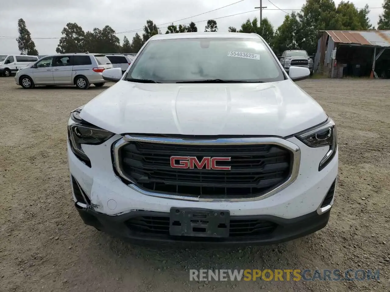 5 Photograph of a damaged car 3GKALMEV5KL206285 GMC TERRAIN 2019