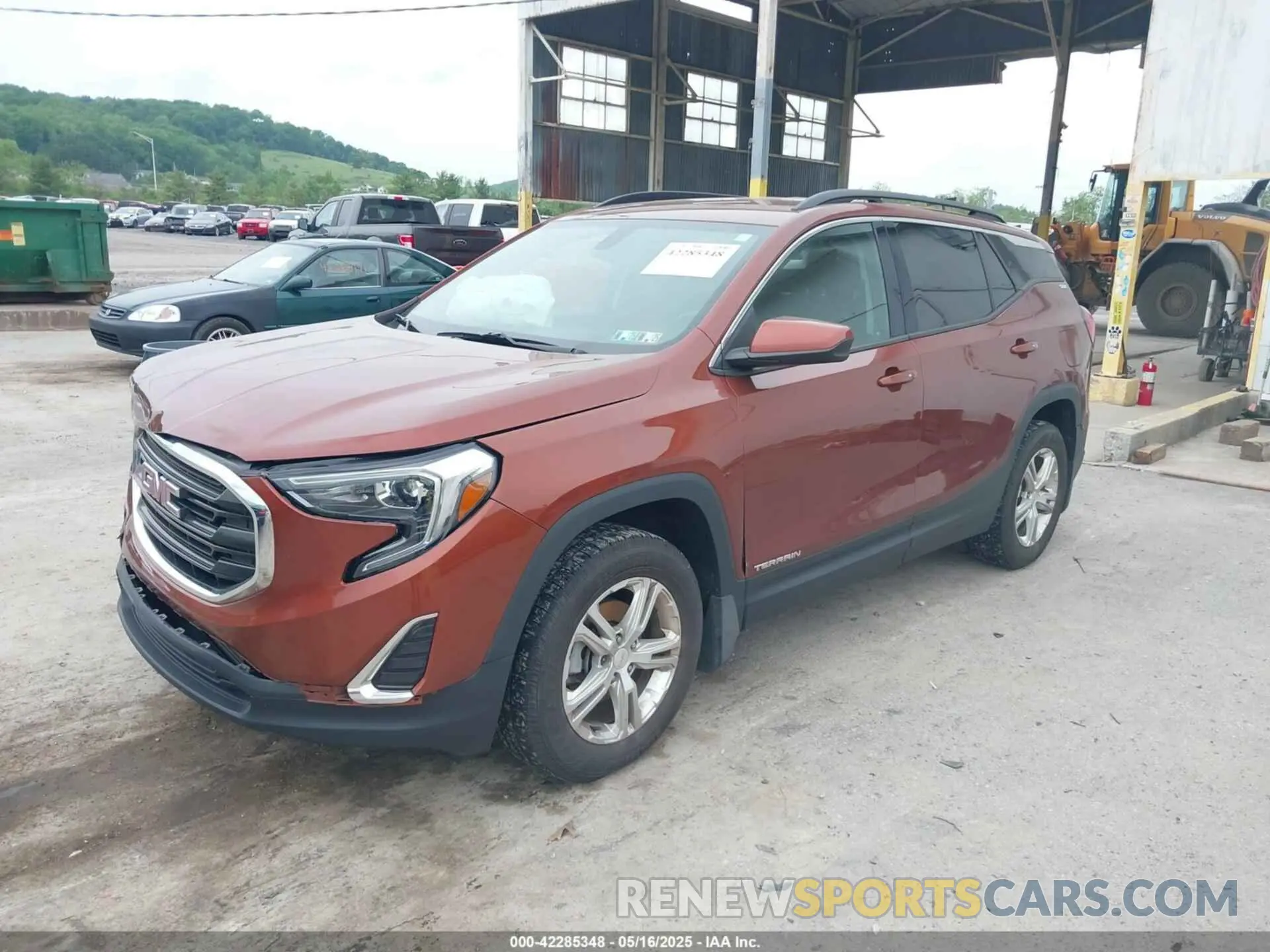 2 Photograph of a damaged car 3GKALMEV5KL254031 GMC TERRAIN 2019