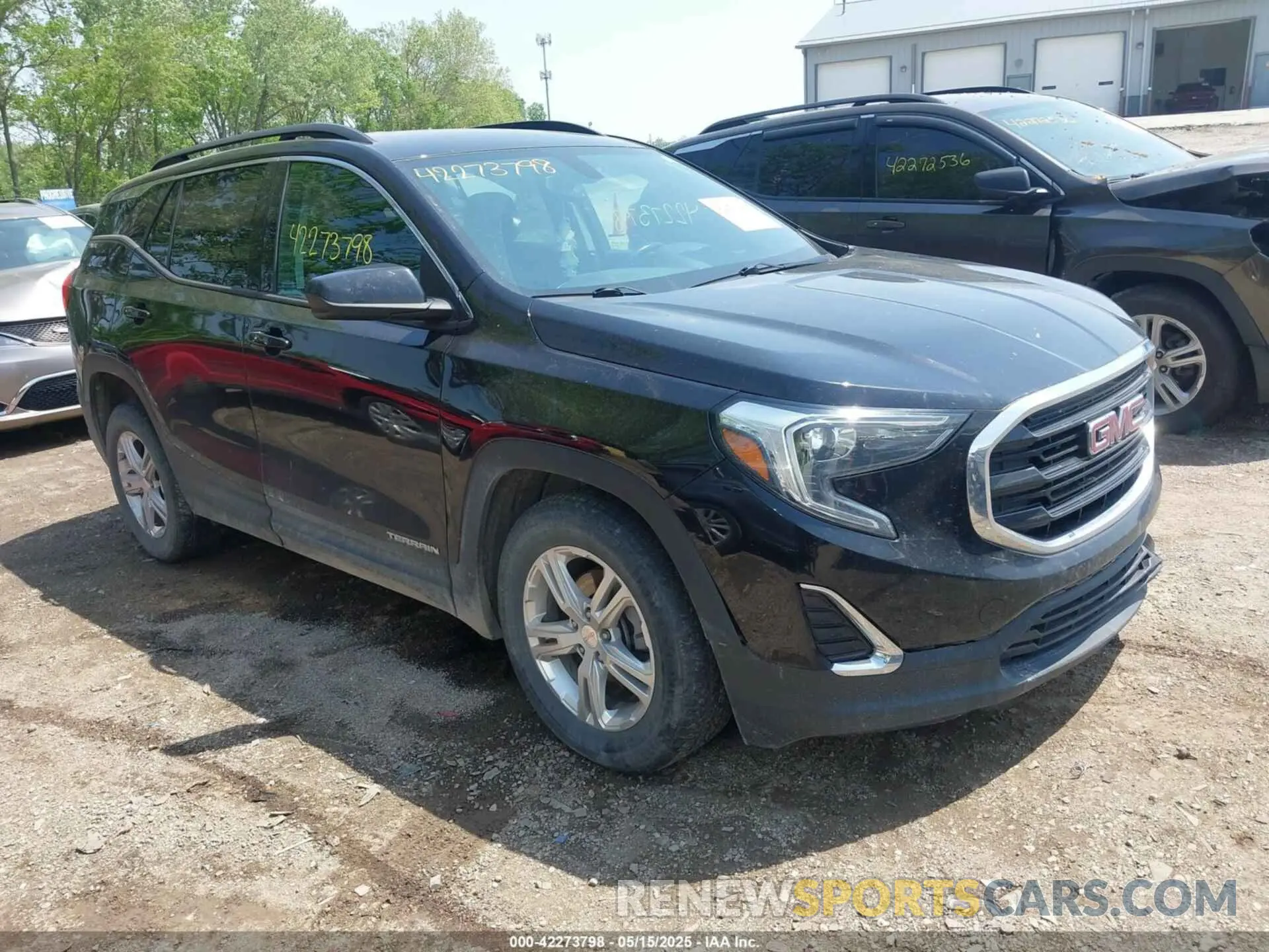 1 Photograph of a damaged car 3GKALMEV5KL322294 GMC TERRAIN 2019