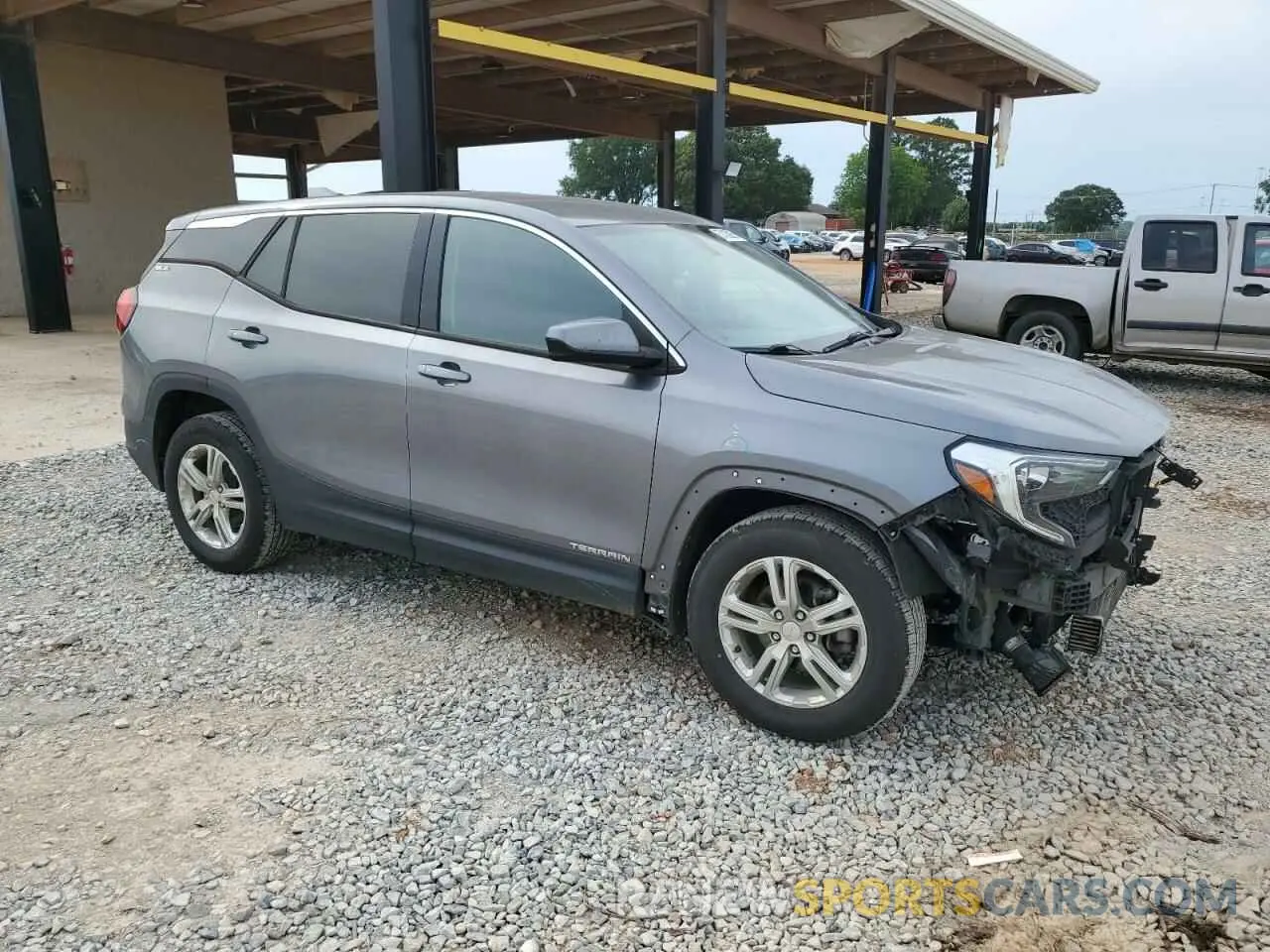 4 Photograph of a damaged car 3GKALMEV6KL112190 GMC TERRAIN 2019