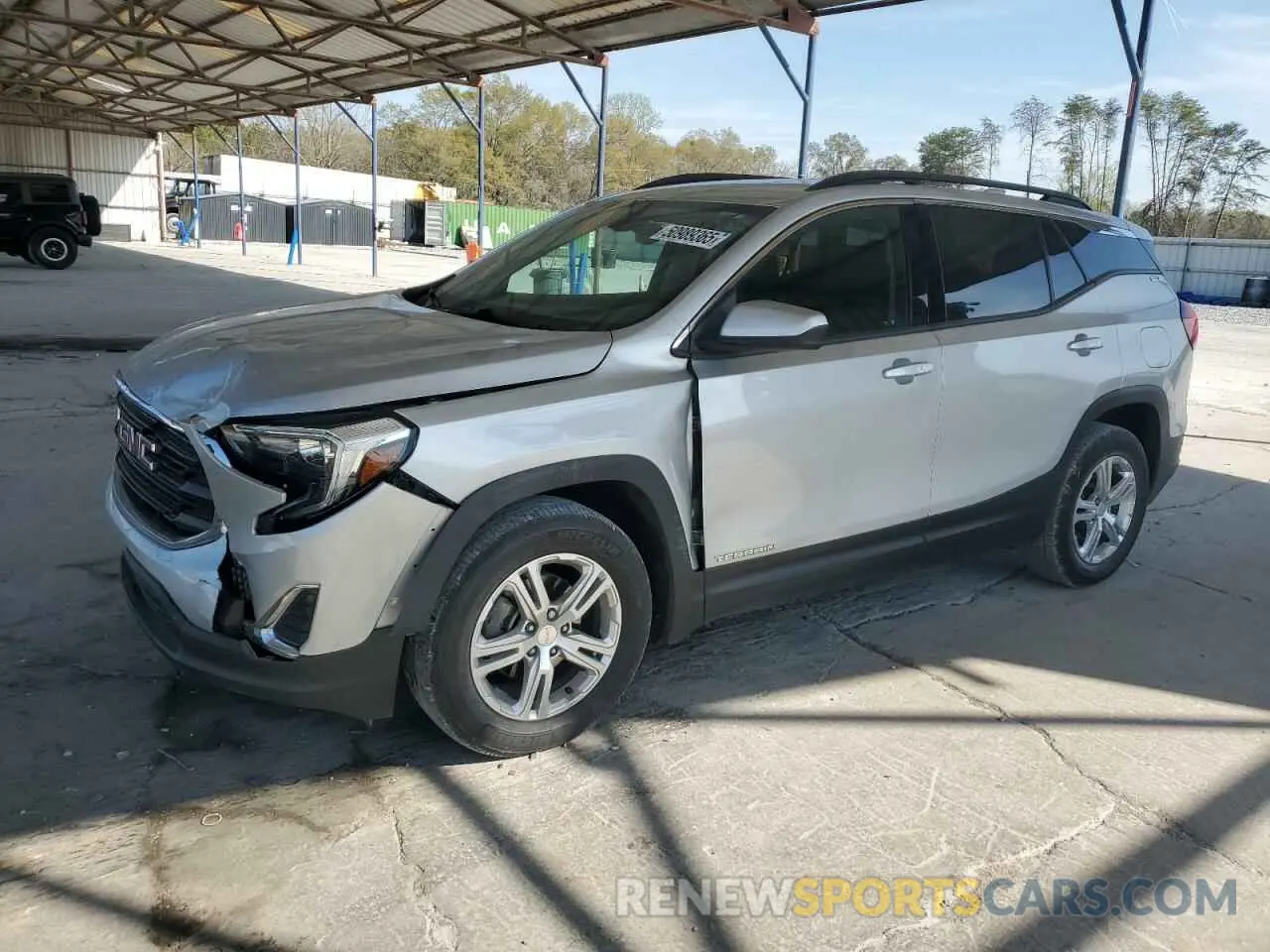 1 Photograph of a damaged car 3GKALMEV6KL142208 GMC TERRAIN 2019