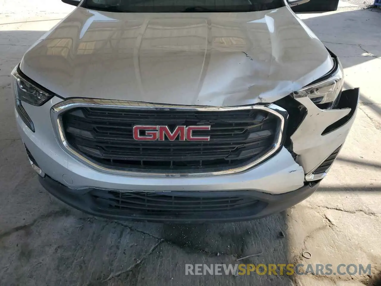 13 Photograph of a damaged car 3GKALMEV6KL142208 GMC TERRAIN 2019