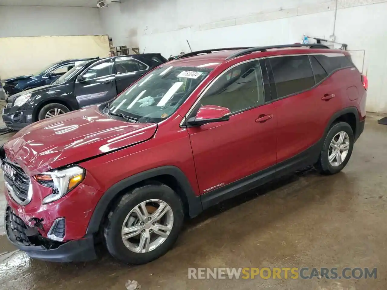 1 Photograph of a damaged car 3GKALMEV6KL172762 GMC TERRAIN 2019