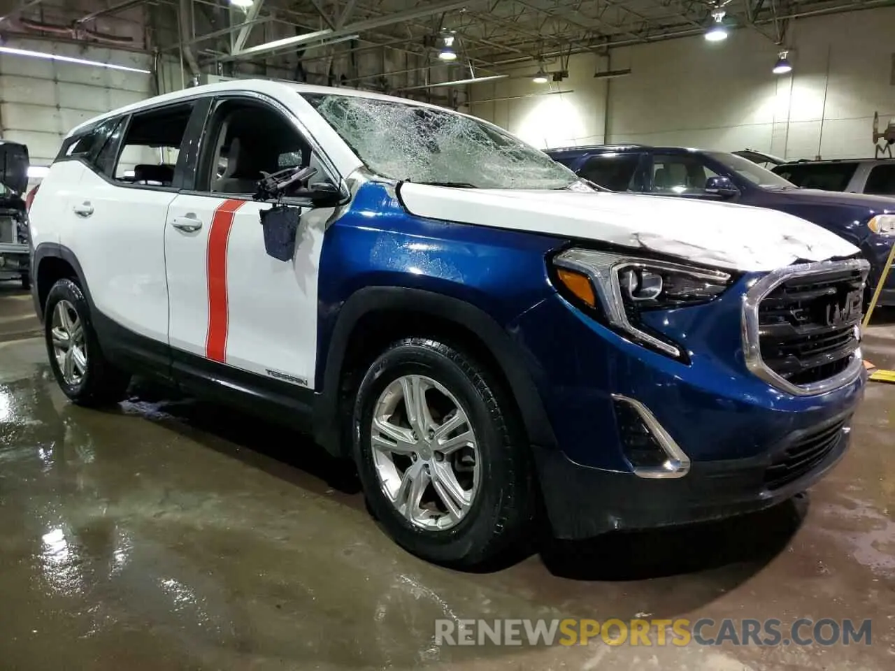 4 Photograph of a damaged car 3GKALMEV6KL183986 GMC TERRAIN 2019
