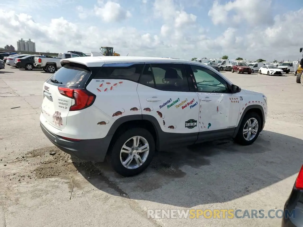 3 Photograph of a damaged car 3GKALMEV6KL211365 GMC TERRAIN 2019