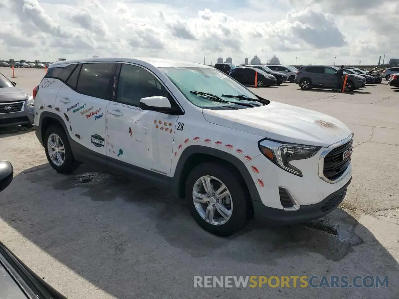 4 Photograph of a damaged car 3GKALMEV6KL211365 GMC TERRAIN 2019