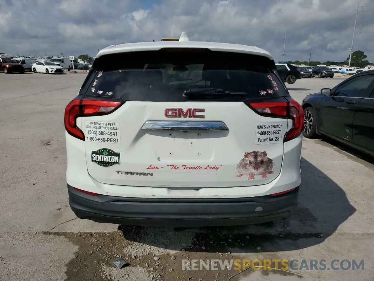 6 Photograph of a damaged car 3GKALMEV6KL211365 GMC TERRAIN 2019