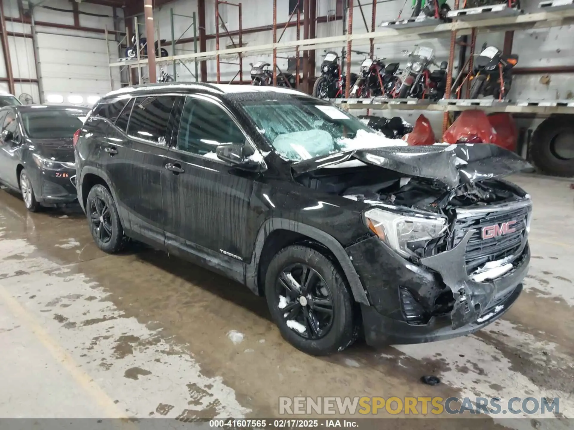 1 Photograph of a damaged car 3GKALMEV6KL244771 GMC TERRAIN 2019