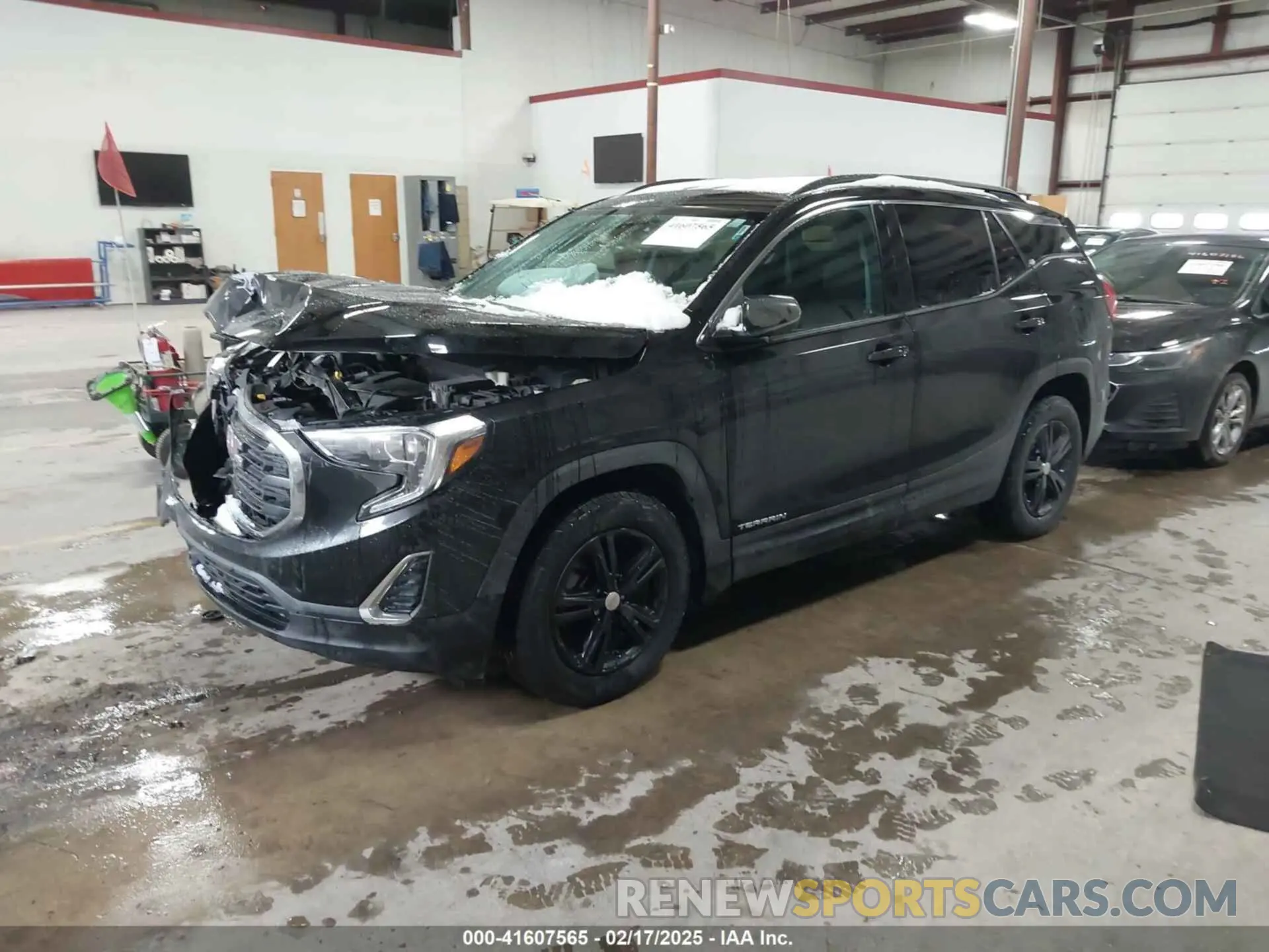 2 Photograph of a damaged car 3GKALMEV6KL244771 GMC TERRAIN 2019
