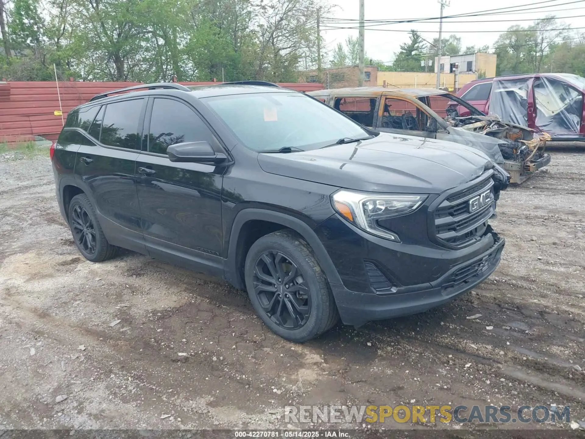 1 Photograph of a damaged car 3GKALMEV6KL252966 GMC TERRAIN 2019